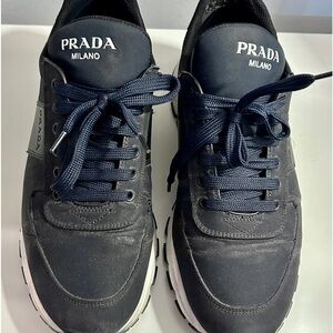 Prada nylon men’s sneakers